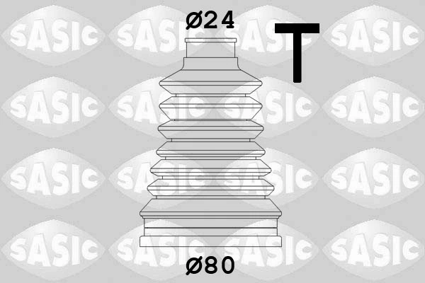 SASIC Kit cuffia, Semiasse 4003440