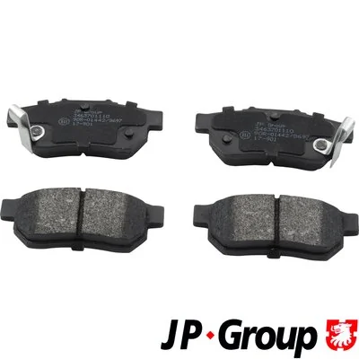 JP GROUP 브레이크 패드 세트, 디스크 브레이크 3463701110