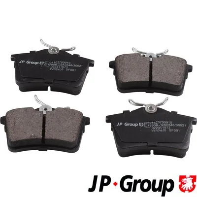 JP GROUP Set Pad Brek, Brek Piring 4163700910