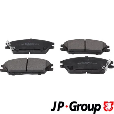 JP GROUP مجموعة بطانة الفرامل، فرامل قرصية 3563601310
