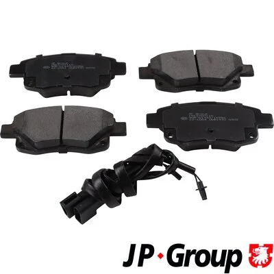 JP GROUP مجموعة بطانة الفرامل، فرامل قرصية 1563700110