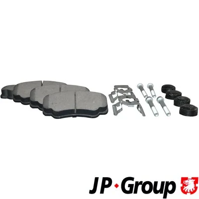 JP GROUP ブレーキパッドセット、ディスクブレーキ 4163700610