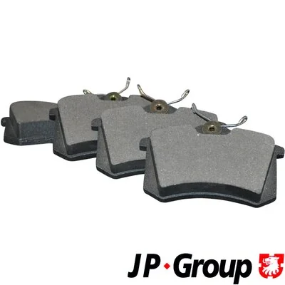 JP GROUP Set bantalan rem, rem cakram 1163706310