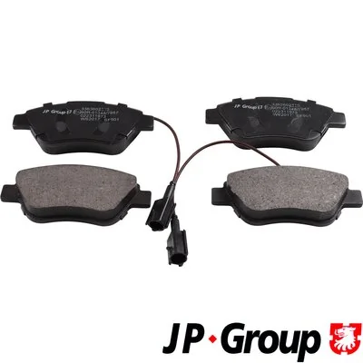JP GROUP Kit pastiglie freno, Freno a disco 3363602310