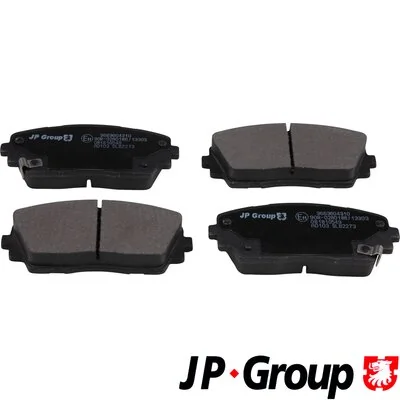 JP GROUP Kit pastiglie freno, Freno a disco 3663604310