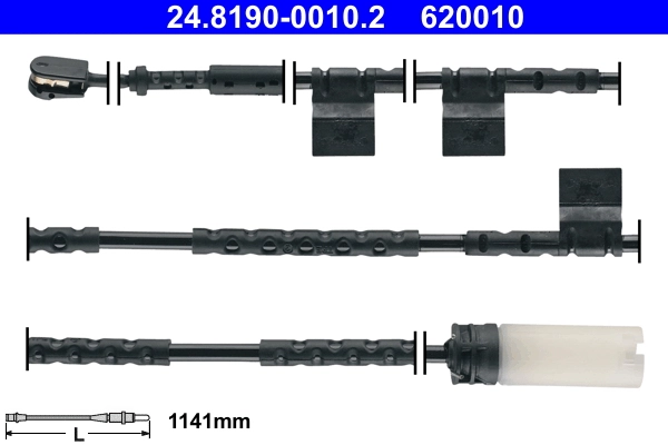 ATE Warning Contact, brake pad wear 24.8190-0010.2