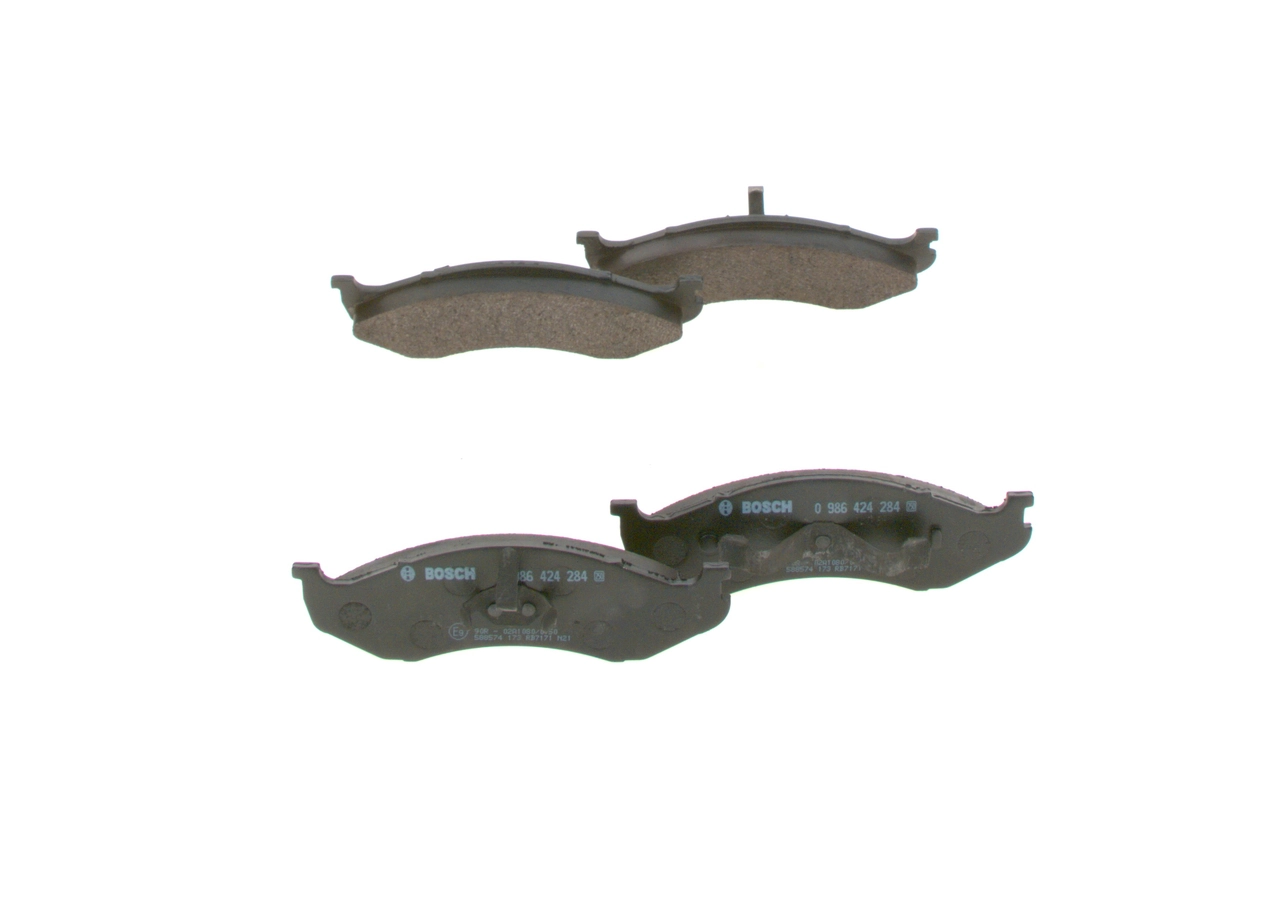 BOSCH Kit pastiglie freno, Freno a disco 0 986 424 284