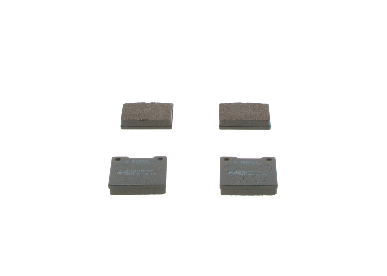 BOSCH Set bantalan rem, rem cakram 0 986 460 881