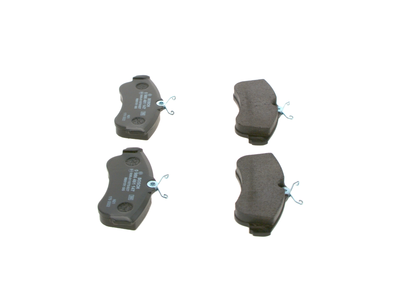 BOSCH Kit pastiglie freno, Freno a disco 0 986 461 147