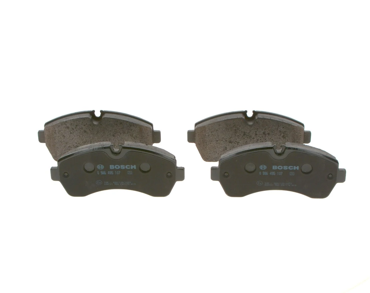 BOSCH Kit pastiglie freno, Freno a disco 0 986 495 107