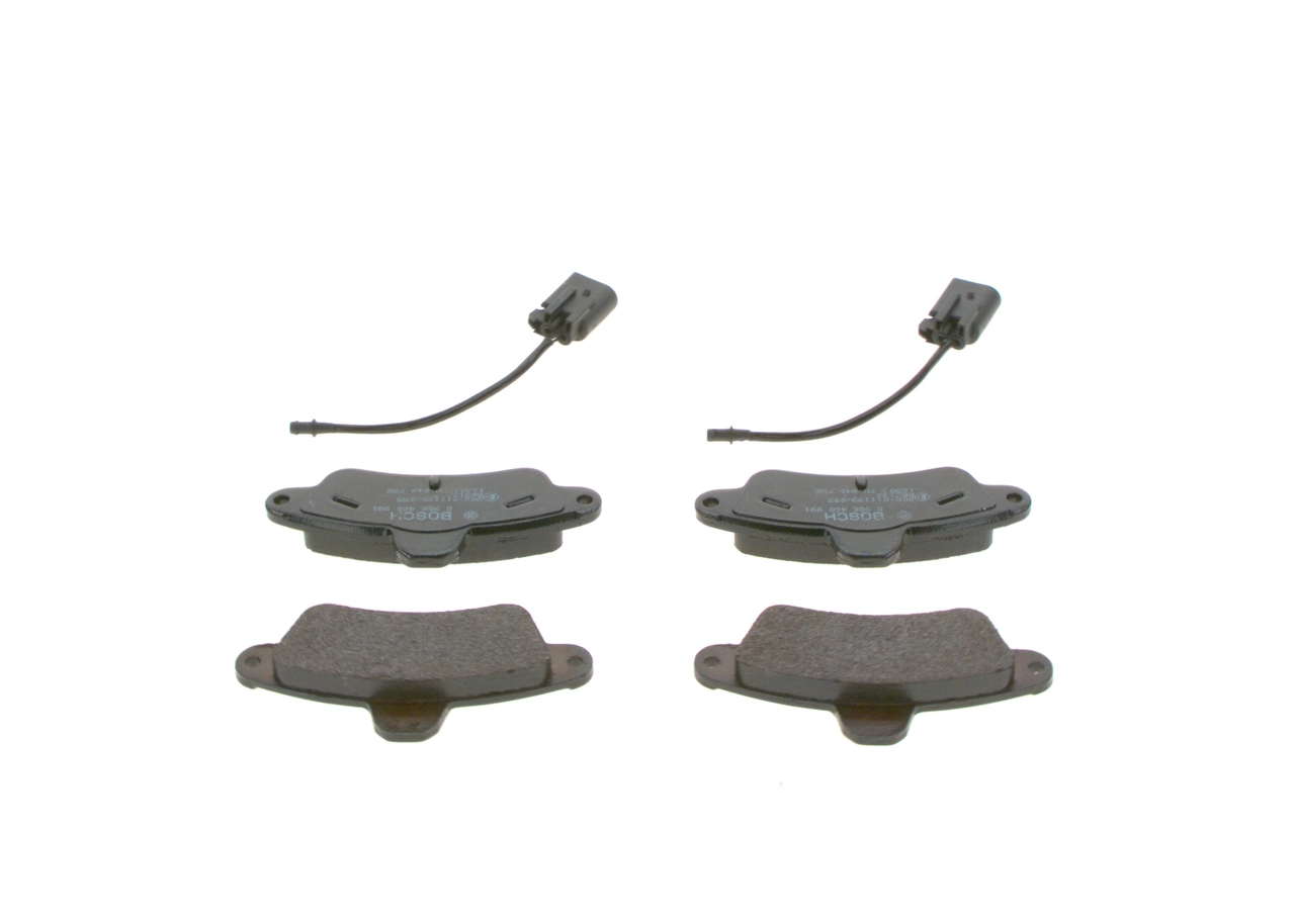 BOSCH ערכת רפידות בלם, בלמי דיסק 0 986 460 991