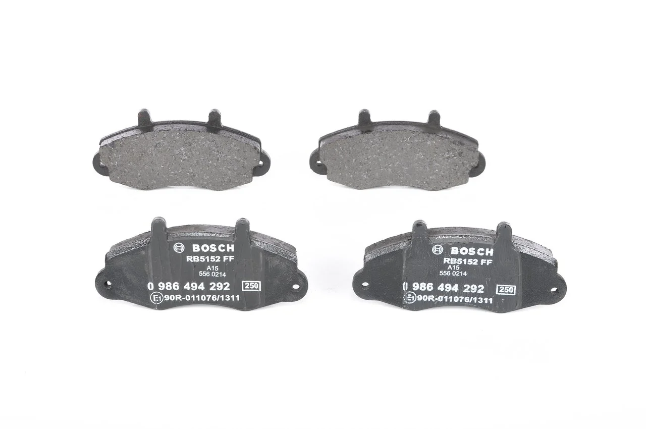 BOSCH Kit pastiglie freno, Freno a disco 0 986 494 292