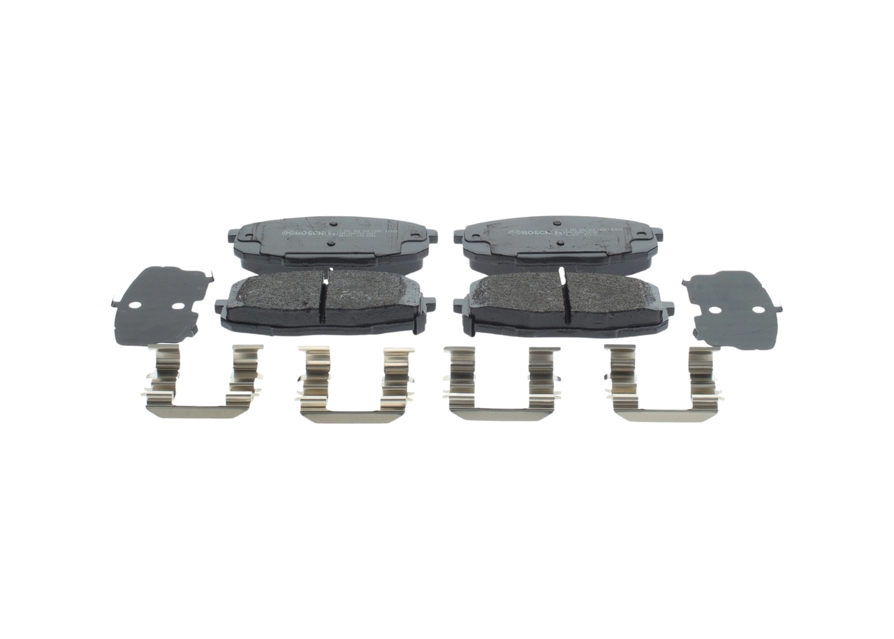 BOSCH Bremsbelagsatz, Scheibenbremse 0 986 460 168