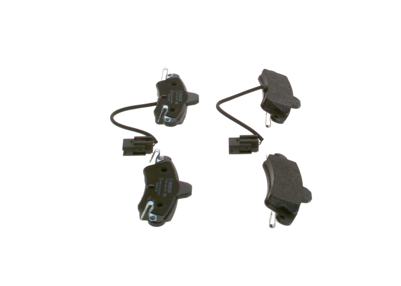 BOSCH Set bantalan rem, rem cakram 0 986 424 745