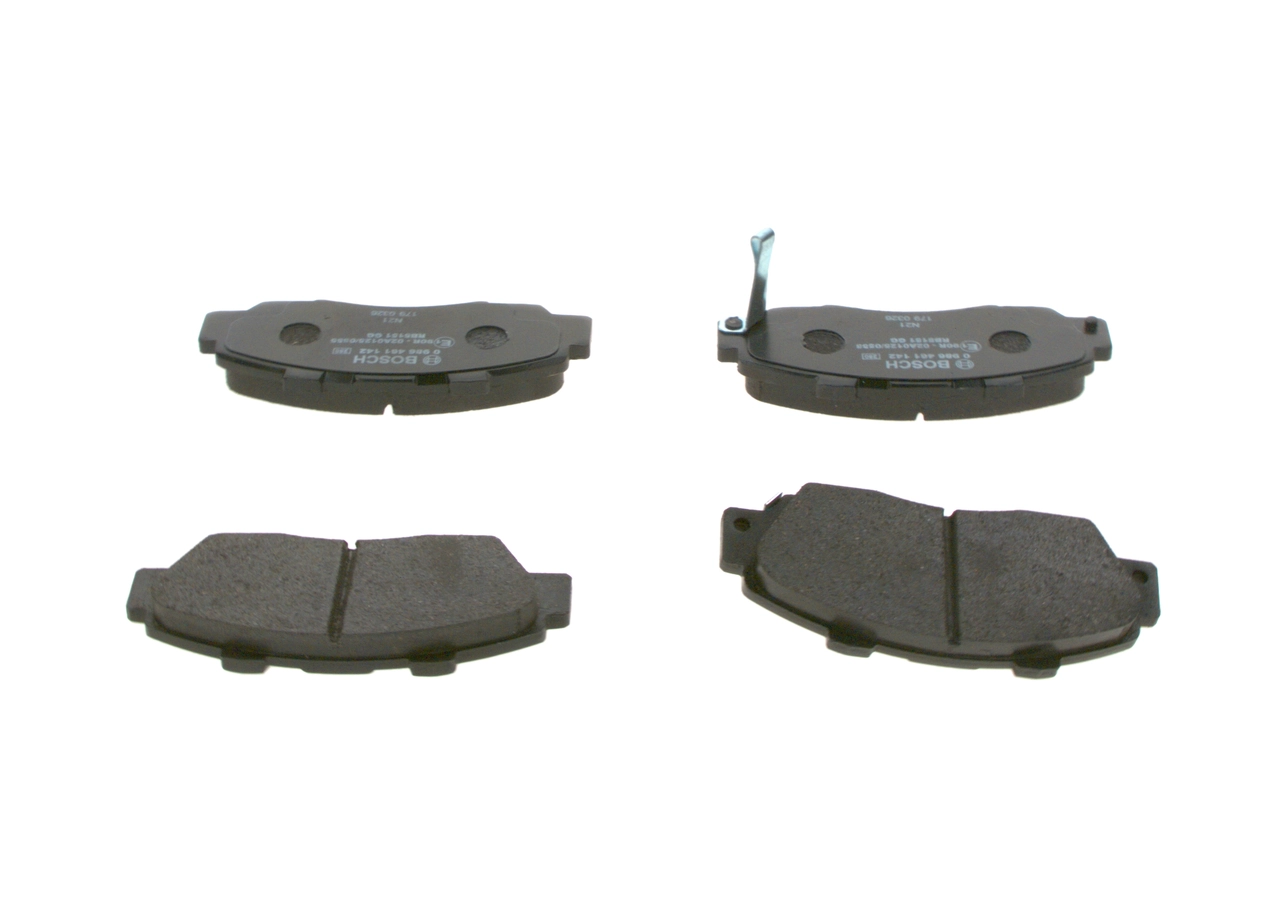 BOSCH Juego de pastillas de freno 0 986 461 142