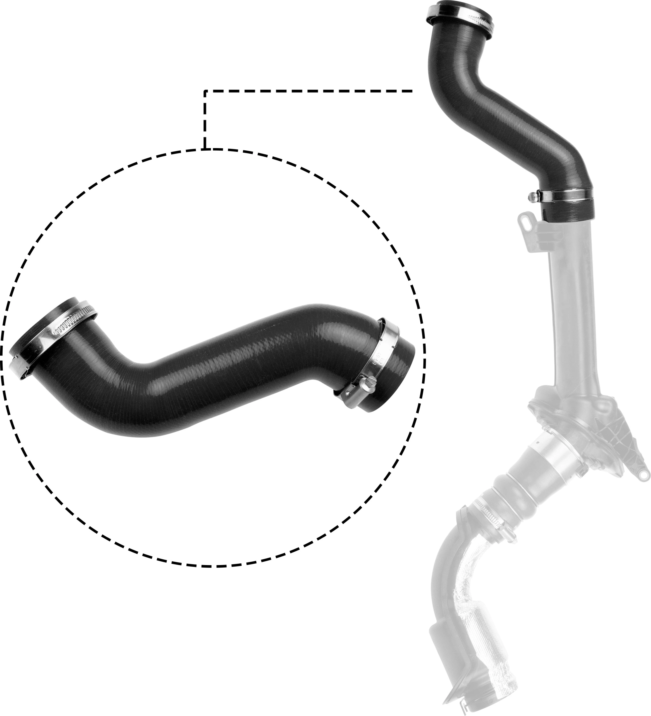GATES Flessibile aria alimentazione 09-1314
