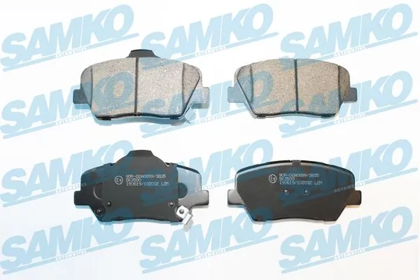 SAMKO Bremsbelagsatz, Scheibenbremse 5SP2032