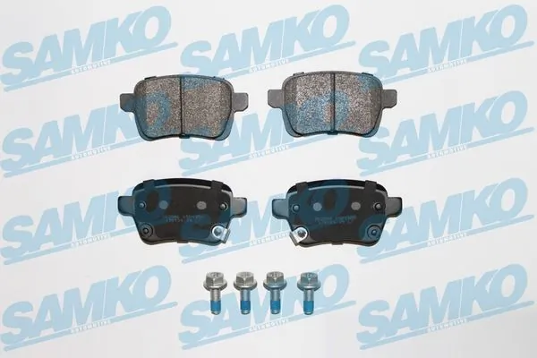 SAMKO مجموعة بطانة الفرامل، فرامل قرصية 5SP1959