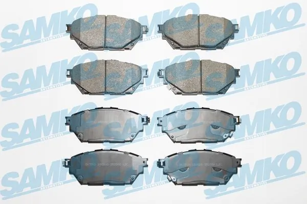 SAMKO Kit pastiglie freno, Freno a disco 5SP2000