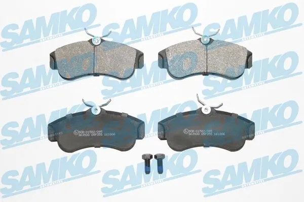 SAMKO Kit pastiglie freno, Freno a disco 5SP355
