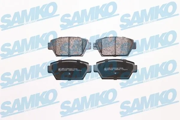 SAMKO Kit pastiglie freno, Freno a disco 5SP044