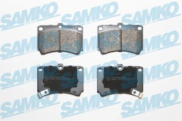 SAMKO Kit pastiglie freno, Freno a disco 5SP366