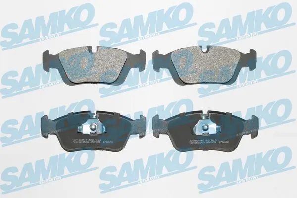 SAMKO Brake Pad Set, disc brake 5SP331