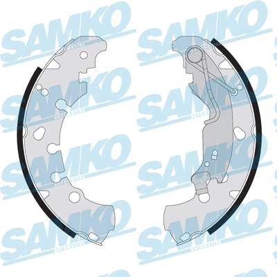 SAMKO Set sepatu rem 89090