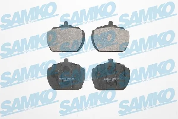 SAMKO Kit pastiglie freno, Freno a disco 5SP143