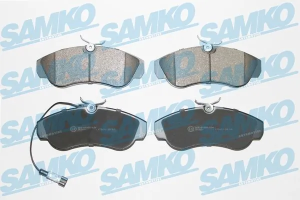 SAMKO Kit pastiglie freno, Freno a disco 5SP965
