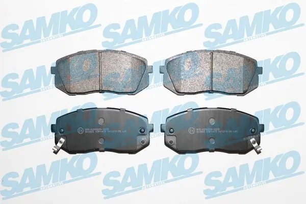 SAMKO Bremsbelagsatz, Scheibenbremse 5SP1415