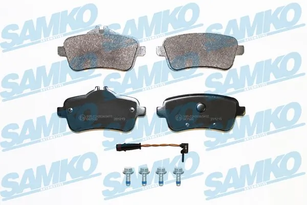 SAMKO Kit pastiglie freno, Freno a disco 5SP1817A