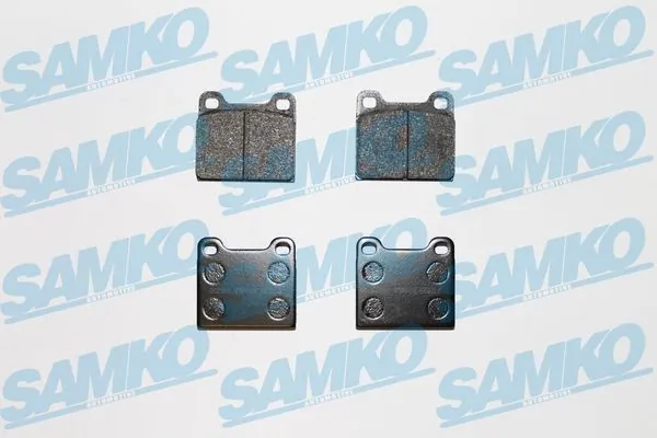 SAMKO ערכת רפידות בלם, בלמי דיסק 5SP024