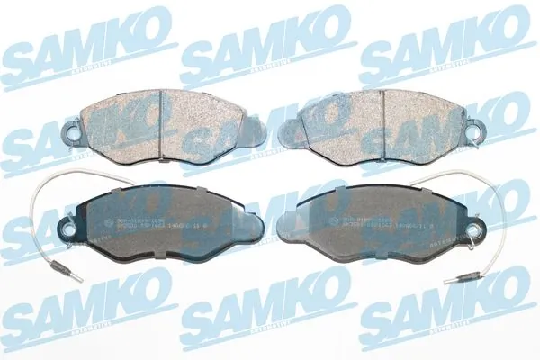 SAMKO ブレーキパッドセット、ディスクブレーキ 5SP1663