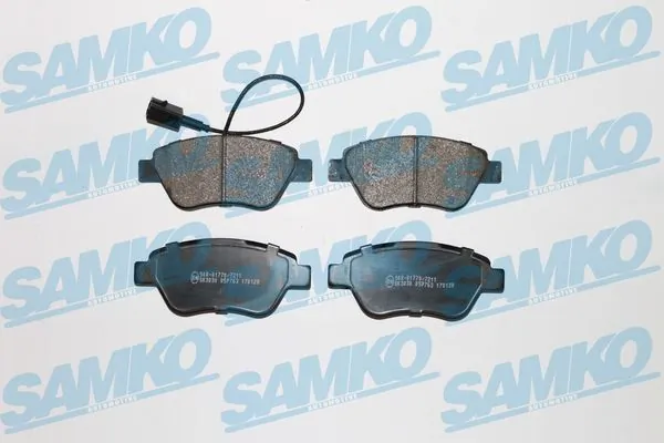SAMKO Kit pastiglie freno, Freno a disco 5SP763