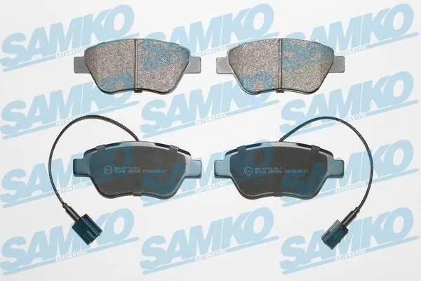 SAMKO Kit pastiglie freno, Freno a disco 5SP1656