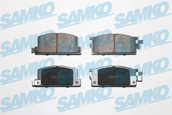 SAMKO Kit pastiglie freno, Freno a disco 5SP287