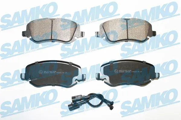 SAMKO 브레이크 패드 세트, 디스크 브레이크 5SP842