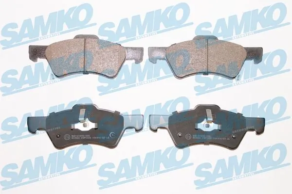 SAMKO Комплект тормозных колодок, дисковый тормоз 5SP1006