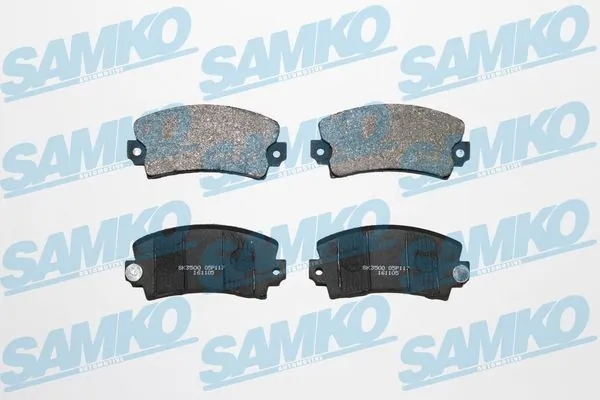 SAMKO Kit pastiglie freno, Freno a disco 5SP117