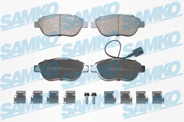 SAMKO Kit pastiglie freno, Freno a disco 5SP764K