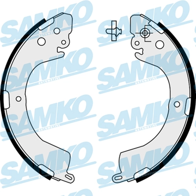 SAMKO Jogo de maxilas de travão 87620