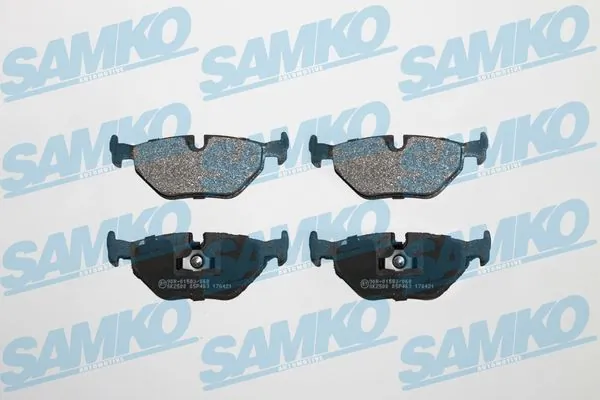 SAMKO Brake Pad Set, disc brake 5SP463
