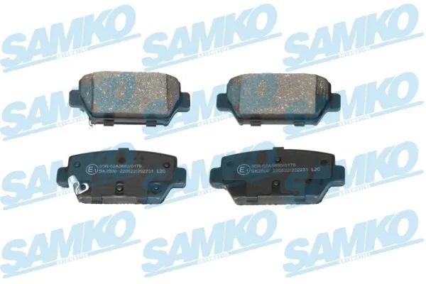 SAMKO ブレーキパッドセット、ディスクブレーキ 5SP2231