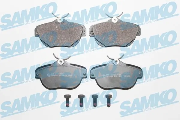 SAMKO Kit pastiglie freno, Freno a disco 5SP1603