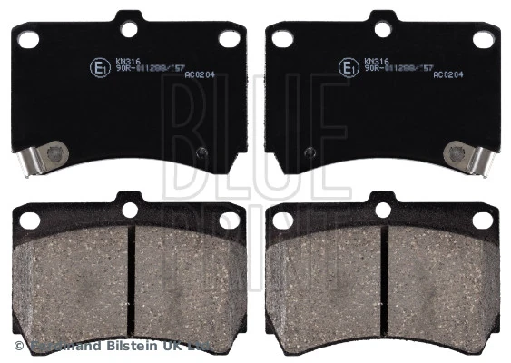 BLUE PRINT Kit pastiglie freno, Freno a disco ADM54249