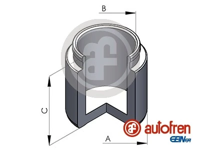 AUTOFREN SEINSA ピストン、ブレーキキャリパー D025348