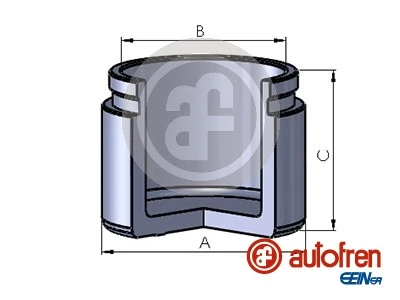 AUTOFREN SEINSA Pistone, Pinza freno D025239