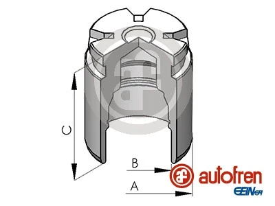 AUTOFREN SEINSA Piston, étrier de frein D025120