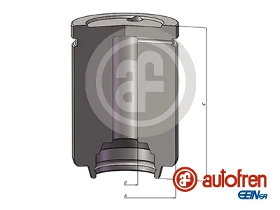 AUTOFREN SEINSA Kolben, Bremssattel D025583